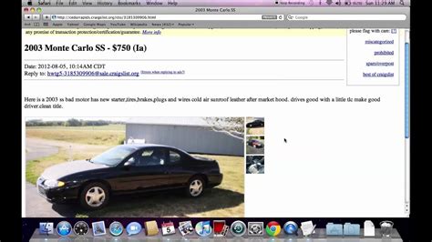 4 Cylinders / No leaks. . Craigslist iowa cars for sale by owner